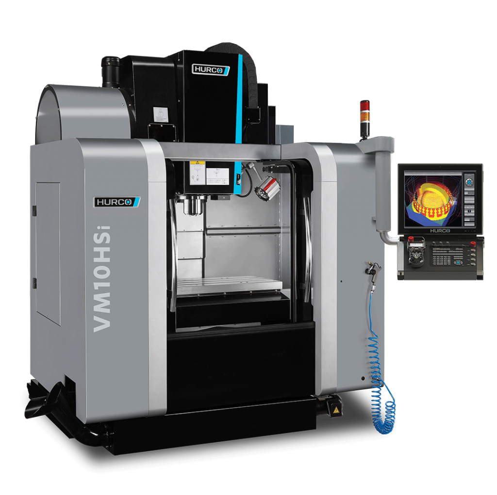 HURCO VM10HSi High-Speed Vertical Machining Center The Hurco VM CNC vertical milling machines offer powerful machining with a compact footprint, and absolutely the best value on the market.